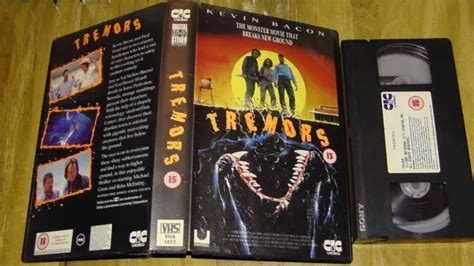 Tremors Vhs Video Big Box Ex Rental Cert Cic £799 Picclick Uk