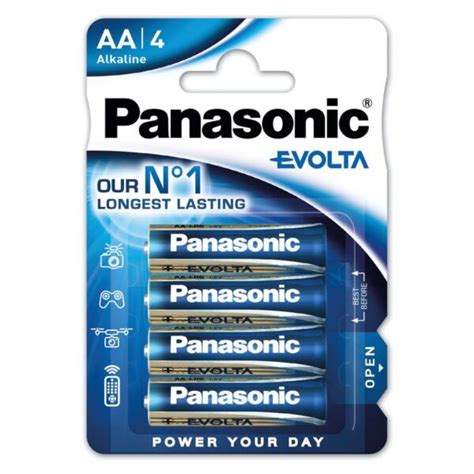 Panasonic Evolta Alkaline Aa αλκαλικές μπαταρίες 15v 4τμχ E Geoponos