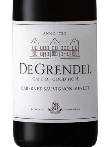 De Grendel Cabernet Sauvignon Merlot Vivino US