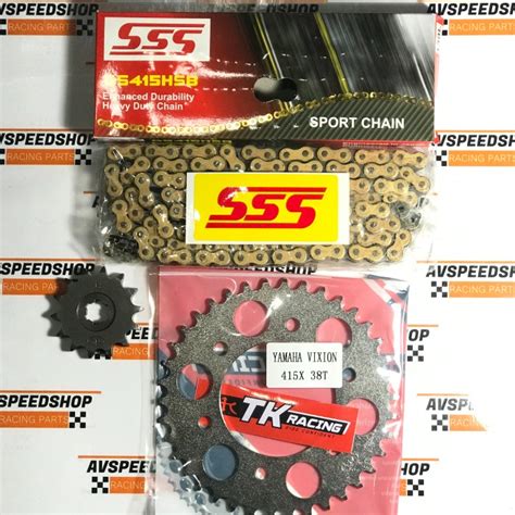 Jual Gear Set Tk Vixion New Mx King Xabre R Old R V