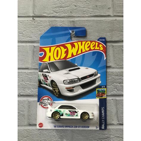 SUBARU Hot Wheels 常規 98 斯巴魯翼豹 22B STi 版本 TH REG 蝦皮購物