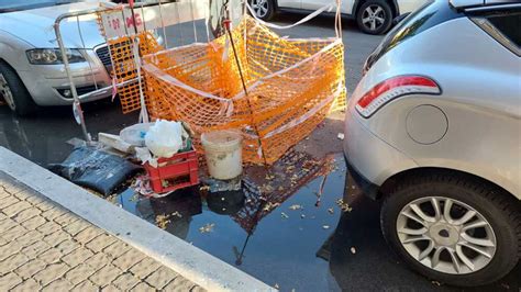 Via Duca Degli Abruzzi Resta Fogna A Cielo Aperto Di Ladispoli Terzo