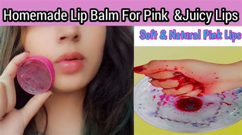 How To Make Natural Lip Balm At Home Natural Lip Balm Lip Balm