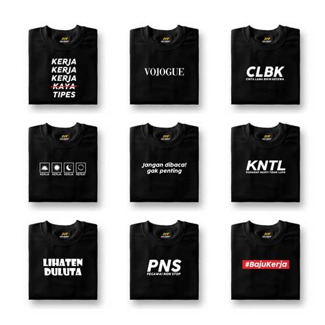 Jual Baju Kaos Pria Distro Kata Kata Lucu Kaos Plesetan Premium Murah