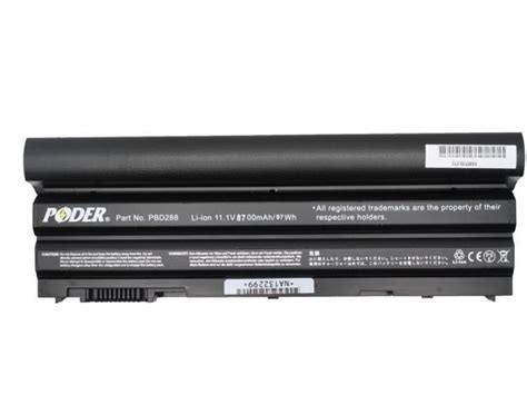 New Poder Oem Quality Cell Whr Battery For Dell Latitude E