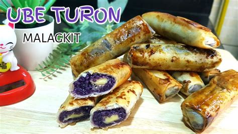 Ube Turon Malagkit With Cheese Youtube