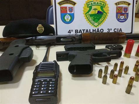 Pol Cia Militar Realiza Blitz Apreende Duas Armas De Fogo E Prende Uma