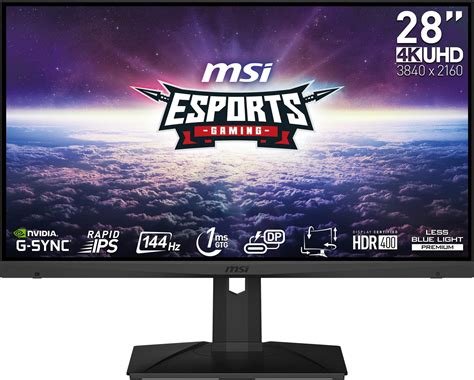 Msi Optix Mag Urf Cran Plat Gaming K Uhd Dalle Rapid Ips