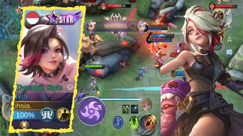 BUILD EMBLEM DAN ITEM TERBARU IXIA IXIA VS MELISA MOBILE LEGENDS