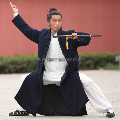 Wudang Taoist Winter Robe Kung Fu Tai Chi Uniform Martial Arts Wing