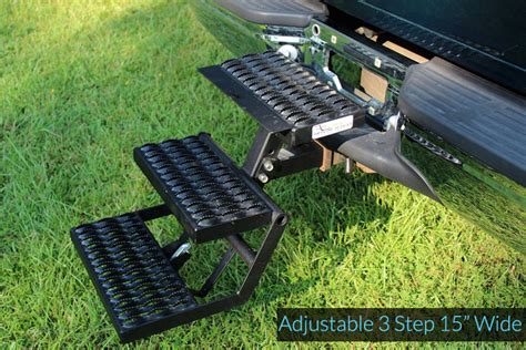 Home - The Easy Hitch Step - Access the RV or bed of the truck with the ...