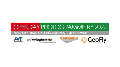 Open Day Photogrammetry Ein Erfolgskonzept