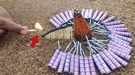 Matchstick Chain Reaction Domino Vs Amezing Diwali Cracker Amezing