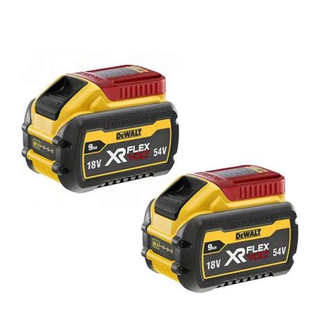 Dewalt Dcb V V Xr Flexvolt Ah Battery Twin Pack Dvs Power