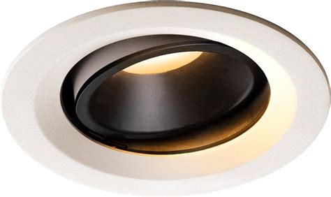 SLV NUMINOS encastré de plafond intérieur 20 blanc noir LED 2700K