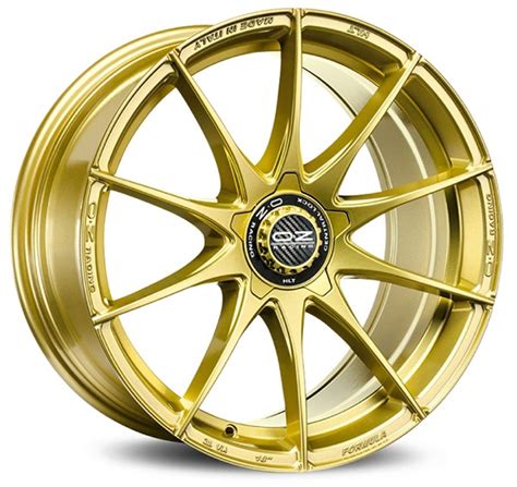 Llanta OZ Racing FORMULA HLT 9 X 17 5X100 ET42 RACE GOLD Llantas