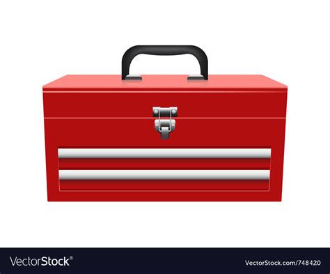 Tool box Royalty Free Vector Image - VectorStock