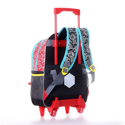 MOCHILA MORRAL GRANDE CON RUEDAS TRANSFORMERS