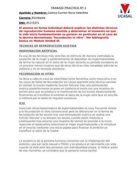 Trabajo Practico Nº 1 Trabajo