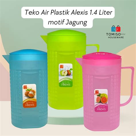 Jual Teko Air Plastik Alexis Jagung 1 4 Liter Eskan Plastik Water Jug