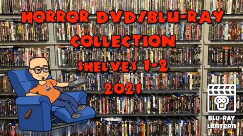 My Horror Dvdblu Ray Collection Shelves 1 2 2021 Youtube