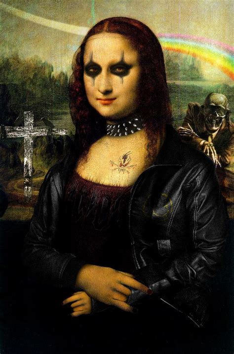 a painting of a woman with long hair and piercings on her face, in ...