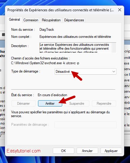 D Sactiver La T L M Trie Sur Windows Easytutoriel