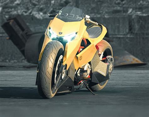 Lamborghini "Aviatore" Looks Like the Perfect Superbike - autoevolution