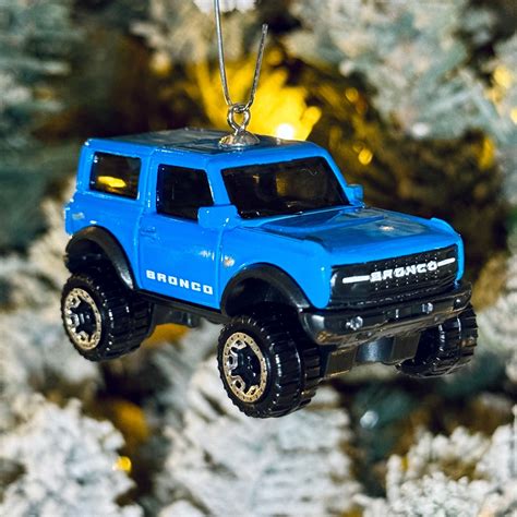 Ford Bronco Ornament Multiple Colors Etsy