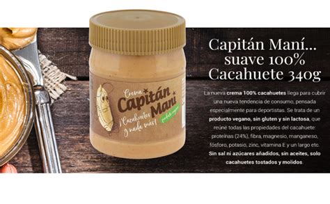 Capit N Man Crema De Cacahuete Suave Gramos Amazon Es