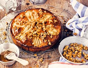 Saftiger Mohnkuchen Mit Birnen Vegan Rezept Tegut