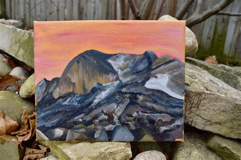 The Boulder Field / Original Painting / Rocky Mountain Art / | Etsy ...