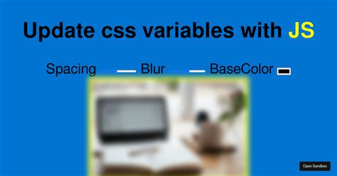 Css Variables Update Codesandbox