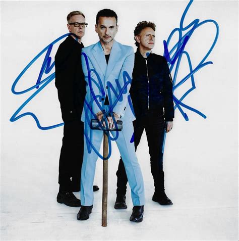 Original Autogramm Depeche Mode Rar Kaufen Auf Ricardo