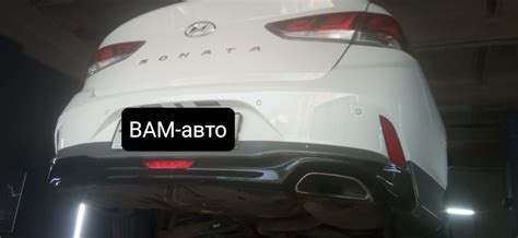 Хендай Соната 2019г. 2,0л. Установка универсального катализатора в ВАМ ...
