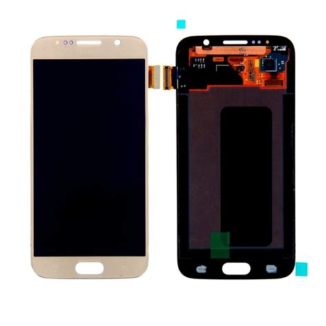 Lcd With Touch Screen For Samsung Galaxy S Gold By Maxbhi