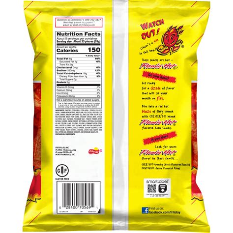 Chesters Flamin Hot Fries Bold And Cheesy Flavor Spicy And Crunchy Convenient On The Go Snack 5