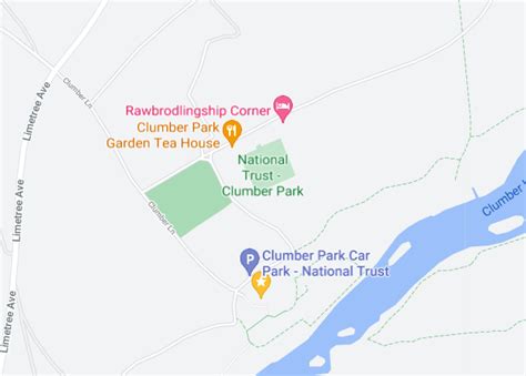 Clumber_Park-map | Rufford Park Lodge