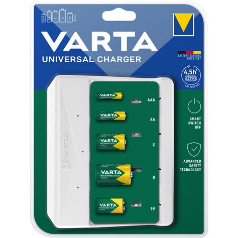 Mini Universal Ladeger T Varta F R Aa Aaa C D V Batterien Nimh Akku