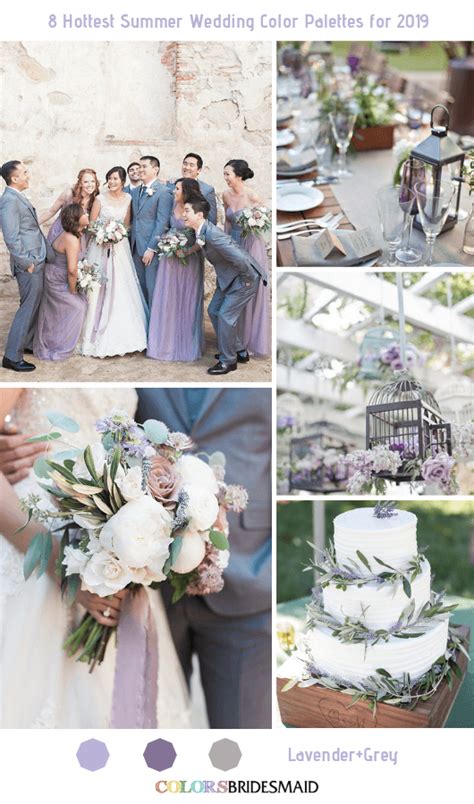 Lavender Color Palette Wedding