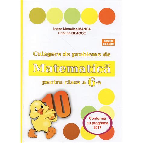 Puisor Culegere De Probleme De Matematica Pentru Clasa A Vi A Ioana