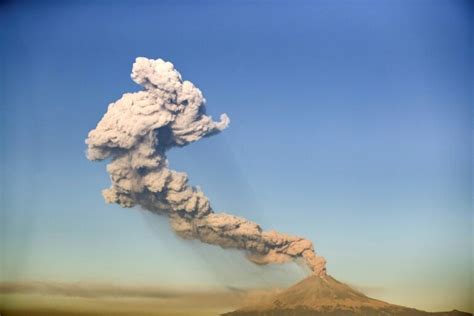 Mexico Raises Alert Level As Volcano Spews Ash Lava