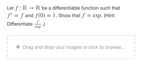 Solved Let F R → R Be A Differentiable Function Such That F