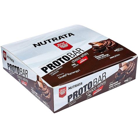 Barra Protobar Whey Unidades G Nutrata Submarino