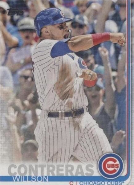 Topps Image Variation Fist Pump Willson Contreras Willson