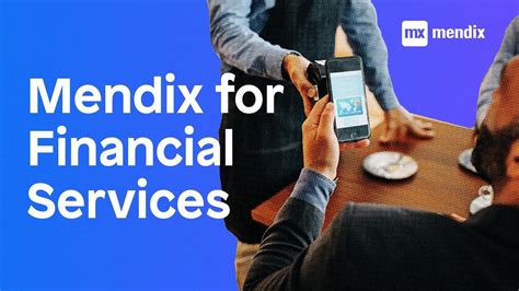 mendix  financial services youtube