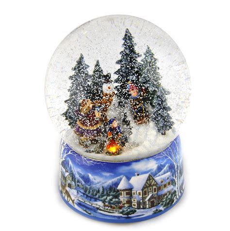 Buy Snowman Snow Globe Music Box Plays The Melody Leise Rieselt