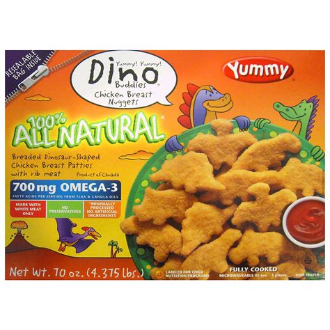 Yummy Dino Buddies Chicken Breast Nuggets 70 Oz Sams Club Yummy