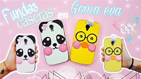 Como Hacer Una Funda Para Celular De Fomi Cómo hacer Fundas Caseras