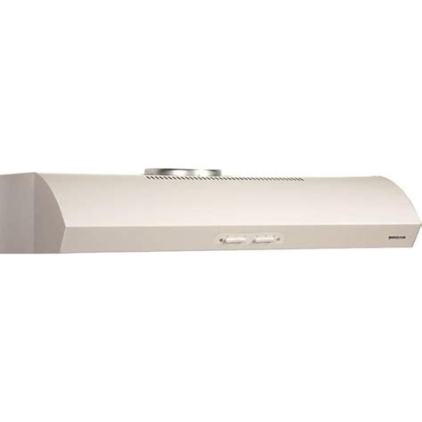 Shop Broan Evolution 1 Series 36 Inch White Under Cabinet Range Hood